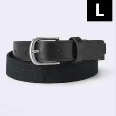 【新品】 GU ジーユー ストレッチテープベルト BLACK ブラック Lのサムネイル