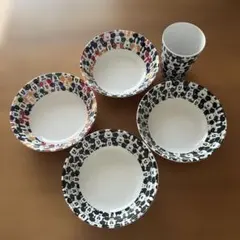 Francfrancミッキー柄 食器セット 5点のサムネイル