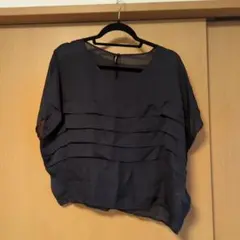 BLACK BY MOUSSY 半袖シャツ FREEサイズ 黒