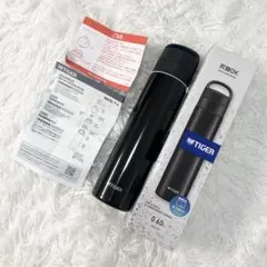 【タイガー】 水筒 保冷 保温 炭酸ボトル 600ML ブラック 食洗機対応のサムネイル