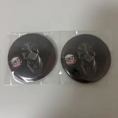 鬼滅の刃　57mm缶バッジ　2点　ufotable　ダイニング　くじ　黒死牟