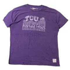 アメリカ古着　TCUホーンド・フロッグス　女子バスケットボール 半袖 Tシャツ