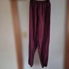 バーガンディ サウナパンツ ゴムウエスト