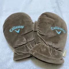 Callaway ブラウン ミトン グローブ
