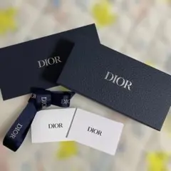 Dior ギフトボックス 空箱　ネイビー