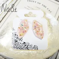 No.81レジンピアス