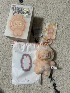 ラブブ 正規品 エナジー HAPPINESS Popmart オレンジ