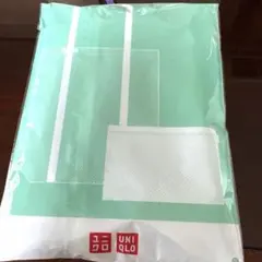 【新品】ユニクロ　メッシュトートバッグ＆保冷ポーチ 　セット　ミントグリーンのサムネイル