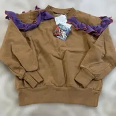 新品未使用　マーキーズ スウェット フリル トレーナー 110