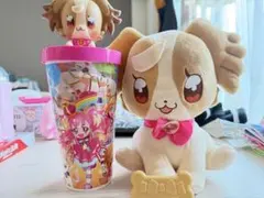 わんだふるぷりきゅあ　カップホルダー　ずっとおともだち♡おしゃべりたっぷりこむぎ