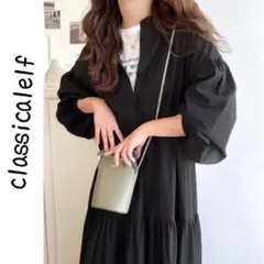 新品 classicalelf バックリボンティアードワンピース