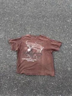 Tシャツ　古着　アニマル　L