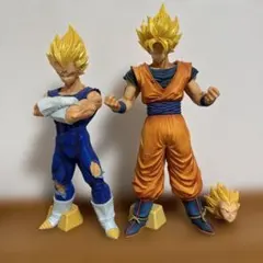 よ*お様 グランディスタ 孫悟空＆ベジータフィギュアセット　　開封品