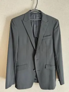 コムサメン　黒 スーツ (ジャケット & パンツ)