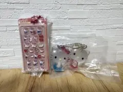 ハローキティ カプセルトイセット　仲良しチャームボンドロミニチュアチャーム