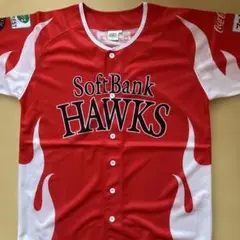 SoftBank Hawks ユニフォーム Lサイズ 赤