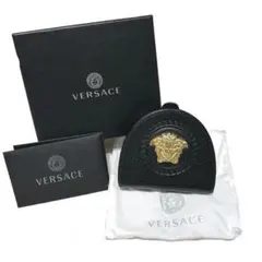 美品 ✨️ VERSACE ヴェルサーチ メデューサ コインケース ブラックレザー