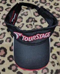 TourStage バイザーキャップ ブラック/レッドのサムネイル