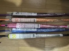 ビニール傘50センチ5本