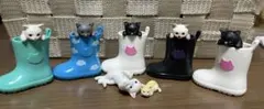 猫ちゃんのフィギュアセット