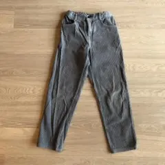 グレー コーデュロイ 長ズボン　145