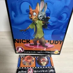 ズートピア ニック & ジュディ セルフィーフィギュア