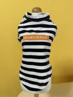BEAMS DESIGN 犬用 ボーダーTシャツ　サイズXSのサムネイル