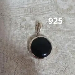 ☆オニキスカラー 925 ネックレストップのサムネイル