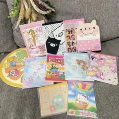 平成レトロ　メモ帳　便箋　ノート　まとめ売り　希少　レア　サンエックス　サンリオ