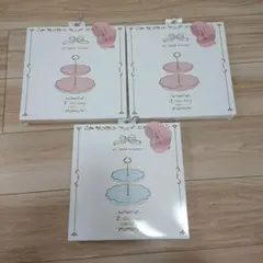 青木美沙子 しまむら m♡petit しまみさ 収納ボックス 2段トレー 