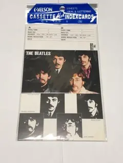 THE BEATLES カセットインデックスカード 5枚セット