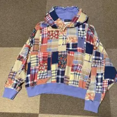 POLO RALPH LAUREN ポロ ラルフローレン パッチワークパーカー