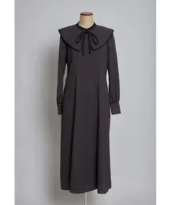 tocco closet ２ＷＡＹビックカラー付き配色ワンピース