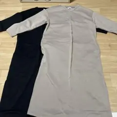 裏起毛ワンピース