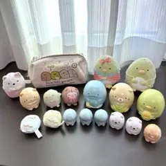 すみっこぐらし まとめ売り ハッピーセット ぬいぐるみ 筆箱 フィギュア