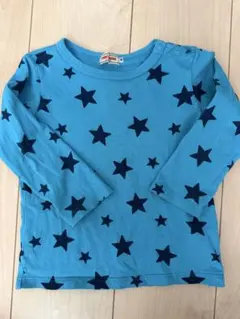 miki house 星柄 長袖Tシャツ 90cm