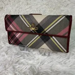Vivienne Westwood チェック柄 二つ折り財布