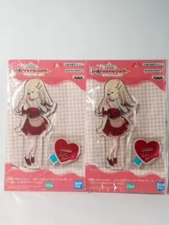 学園アイドルマスター スタンド付きビッグアクリルプレート 篠澤広　2点セット