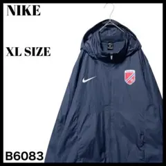 NIKE ナイキ フード付き ジップアップ ジャケット ブルゾン ネイビー XL