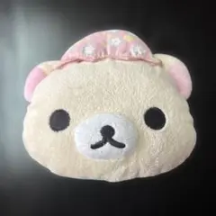 코리락쿠마 가마구치 파우치 지갑 페이스 파우치 봉제인형 푹신푹신