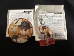 サンシャインシティ 鬼滅の刃 煉獄杏寿郎 キーホルダー・缶バッジセット