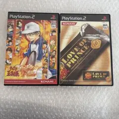 PS2 テニスの王子様　キスオブプリンス　フレイム　ラブオブプリンス　ビター