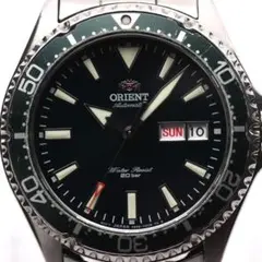 ORIENT Kamasu メンズ 腕時計 自動巻き サファイア グリーン文字盤