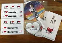 安室奈美恵 エミーナ うちわ 沖縄セブンイレブン限定 2枚 - メルカリ
