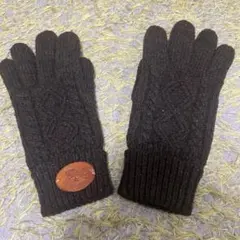 【値下げ】イルビゾンテ ニットグローブ 【グリーン】のサムネイル