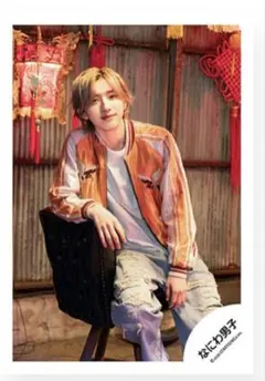 道枝駿佑 なにわ男子シングル「HARD WORK」MV&ジャケ写オフショ①