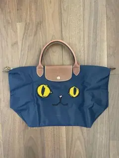 【本日発送】LONGCHAMP 猫の顔 レザー チャーム 本日発送】LONGCHAMP 猫の顔 レザー チャーム 本日発送