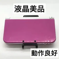 【液晶美品】Newニンテンドー3DSLL ピンク×ホワイト 本体 動作良好