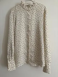 UNIQLO COMPTOIR DES COTONNIERS 小鳥柄シャツ M