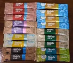 AGF ブレンディ スティック ギフト 18本セット カフェオレ紅茶抹茶